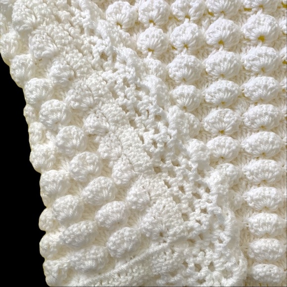 Hand crochet custom made baby blanket - Picture 12 of 16